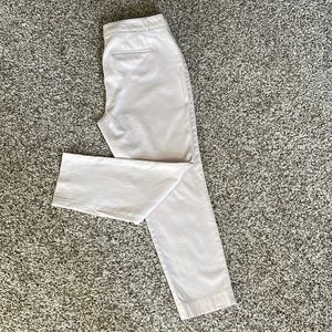 ~Pastel Pink Textured WHBM Slim Ankle Pants  Size 12